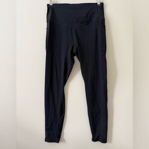 Black High-Waisted Leggings